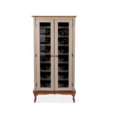 Imagem de Adega 2 Portas com vidro fumê e pés Luiz XV - Tommy Design - Meyer, Am