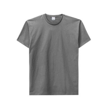 Imagem de Camiseta ADULTO Masculina Verão Cinza Malwee, G