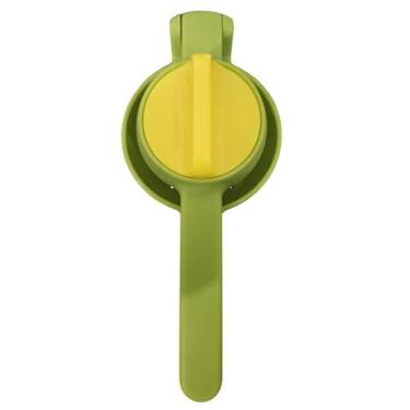 Imagem de Espremedor Manual de Limão Com Sistema De Rotação 21cm - GENERIC, Verd