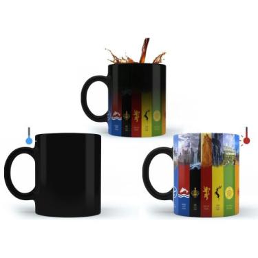 Imagem de Caneca Mágica Casas De Game Of Thrones Mod.1- - Ng Decor Canecas