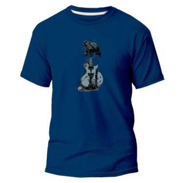 Imagem de Camiseta Algodão Premium Estampa Digital Less Paul Corvo - Pavesi, Azu