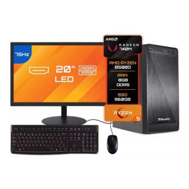 Imagem de Computador Completo BluePC AMD RYZEN 5 8500G 8GB DDR5 SSD 960GB - Moni