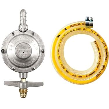 Imagem de FORMAGÁS, Registro Gás Cozinha Botijão Regulador Kit Mangueira 4 metro