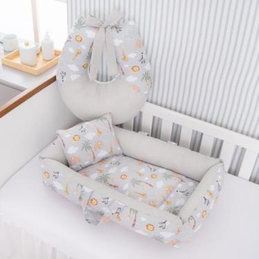 Imagem de Ninho De Bebê Redutor De Berço + Amamentação - Varias Estampas - Criat