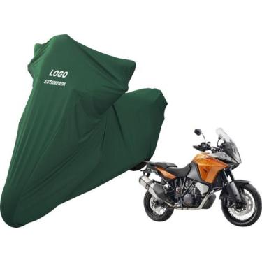 Imagem de Capa Sob Medida De Tecido Para Moto KTM 1190 Adventure - Mz, Verde