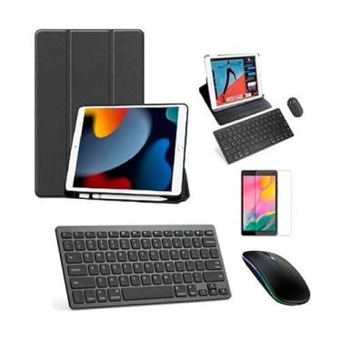 Imagem de BDNET, CapaTablet Cover Para iPad 9 Teclado,mouse,supote