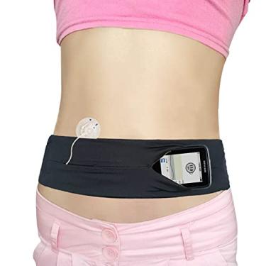 Imagem de LovinLivin Cinto ajustável para bomba de insulina, suporte para diabéticos, acessórios confortáveis para corrida e faixa larga para diabetes tipo 1, dispositivo médico EpiPen, crianças, homens,