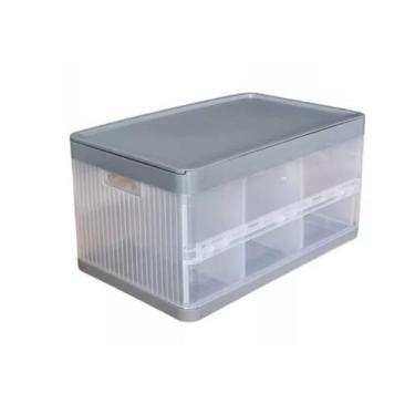 Imagem de Caixa Organizadora 21Lts Dobravel Multiuso C/ Divisórias - Helsim