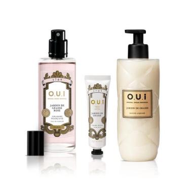 Imagem de Combo O.U.i Jardin De Grasse: Eau De Parfum Rose 100ml + Sabonete Líqu