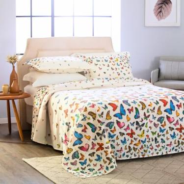 Imagem de Colcha Piquet Firenze Estampada King– Leveza, Estilo e Qualidade Acompanha 2 Porta Trav...