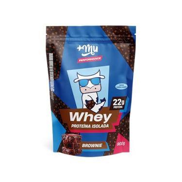 Imagem de +Mu Whey Isolado 22g proteína Sabor Brownie - Refil 900g