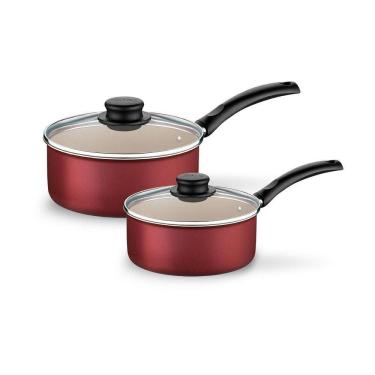 Imagem de Jogo De Panelas Tramontina Turim Vermelho 2 Peças