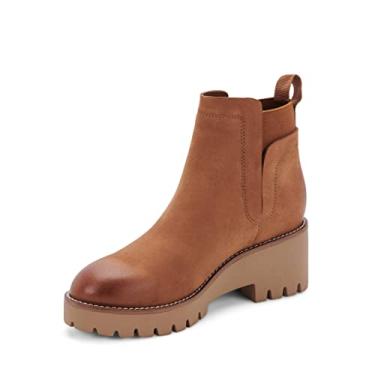Imagem de Blondo Bota Impermeável Feminina Danika Ankle, Cognac Nubuck, 10