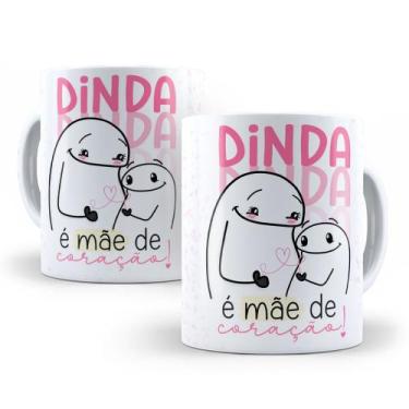 Imagem de Caneca de Cerâmica Personalizada 325ml Flork Mães - ILBN