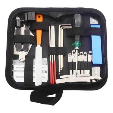 Imagem de Kit Completo - 27 Ferramentas Reparação Guitarra Luthier Pro