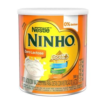 Imagem de Composto Lácteo Ninho Forti+ Zero Lactose 380g