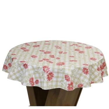 Imagem de Toalha De Mesa Red Flanelada Vermelha 4 a 6 lugares Rafimex