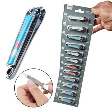 Imagem de Cortador de Unha Grande e Colorido 12 Peças no Atacado  LKS9140 - PDE