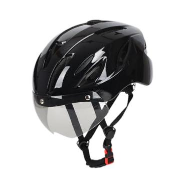 Imagem de oshhni Acessórios para chapéus de bicicleta de bicicleta Acessórios ajustáveis ​​com capacete de bicicleta viseira para ciclismo ao ar livre de bicicleta de, Preto