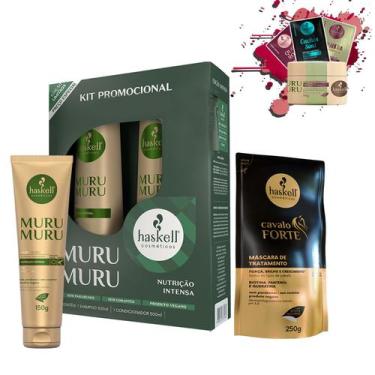 Imagem de Kit Haskell Murumuru Promopack 500ml + Polpa em Creme 150gr