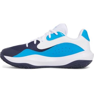 Imagem de Under Armour Tênis feminino Lockdown 7 Low, (410) Azul marinho/azul elétrico/branco, 14 Women/12.5 Men