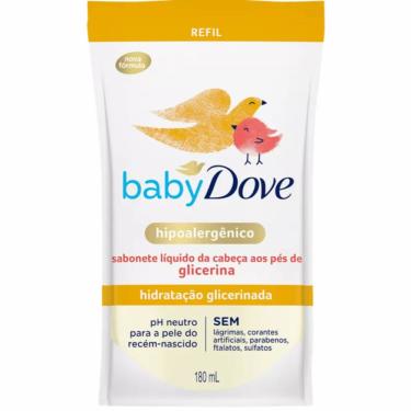 Imagem de Sabonete Líquido Dove Hidratação Glicerinada Hipoalergênico Refil 180ml