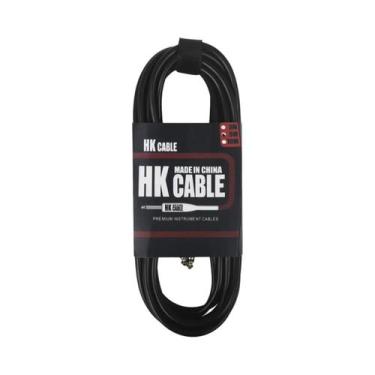 Imagem de Cabo De Baixo Blindado Para Pedais De Efeitos De Guitarra Elétrica 3m 