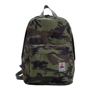 Imagem de Mochila Masculina de Costas Casual Camuflada Chenson Verde - Republic 