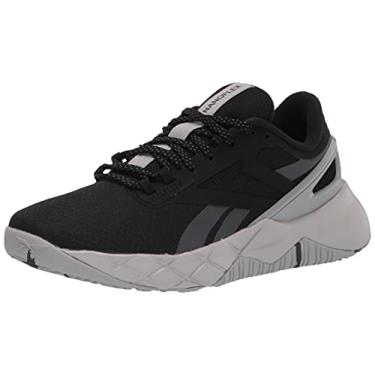 Imagem de Reebok Tênis feminino Nanoflex Cross Trainer, Preto/cinza puro, 40