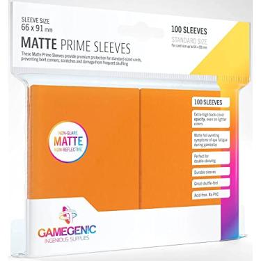 Imagem de Gamegenic: Matte Prime Sleeves (Laranja)