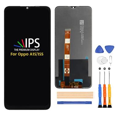 Imagem de A-MIND Para Oppo A15/A15s CPH2185 CPH2179 Tela de substituição LCD Display Touch Digitalizador Kits de reparo de montagem completa com ferramentas