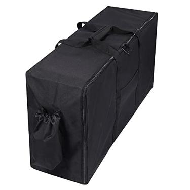 Imagem de Bolsa de transporte resistente para fogão de acampamento Redcamp para fogão de 2 queimadores, estojo de transporte grande para fogão duplo e acessórios de churrasqueira a gás