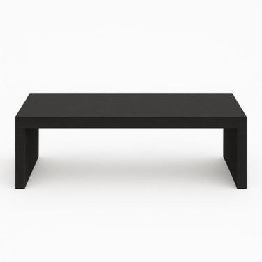 Imagem de Suporte de Monitor em MDF Preto TX 50cm Largura Design Minimalista e R