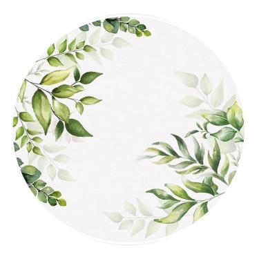 Imagem de Painel Redondo 3D Sublimado Folhagens Frd-5513