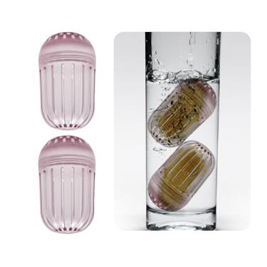 Imagem de Infusor de frutas tamanho pequeno, 2 peças, infusor de chá para garrafas de boca larga, compatível com Stanley, Hydro Flask, Iron Flask, Takeya, ThermoFlask e similares