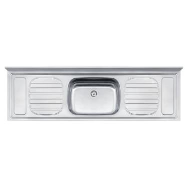 Imagem de Pia De Apoio Tramontina Plus Em Aço 180 X 55 Cm Standard