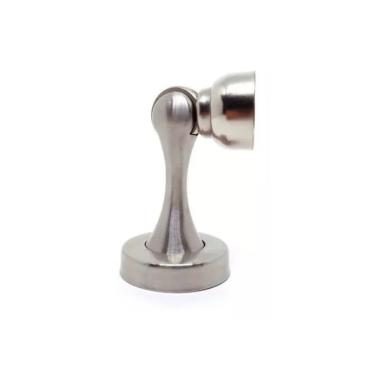 Imagem de Trava Porta Piso Magnético Eco Inox Escovado - Soprano