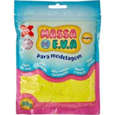 Imagem de Massa De Eva Make+ 50g Amarelo