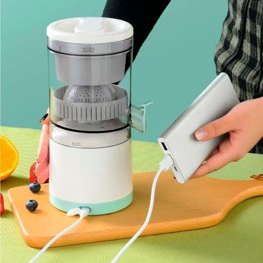 Imagem de Espremedor Elétrico Recarregavel De Frutas Suco Limão Laranja