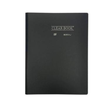 Imagem de Pasta Catalogo Clear Book A4 Com 50 Folhas - Yes - Preto