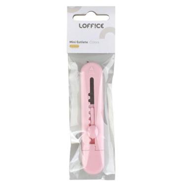 Imagem de Mini Estilete 9,5x2cm CV244909 Loffice Sortido, UNICA