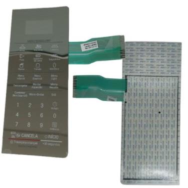 Imagem de Membrana Display Micro-Ondas MH7097AR MH7097ARA MFM63758102 - LG