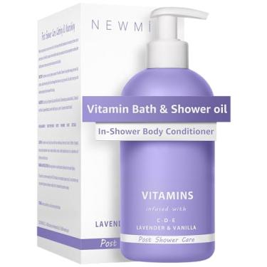 Imagem de New Miuz Condicionador Corporal Vitamin Inshower Pele Macia Cuidado Pós-Banho Hidratante Para Pernas Óleo De Banho Nutritivo Lavanda Baunilha Presente Auto-Spa