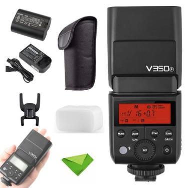 Imagem de Câmera Flash Godox V350F TTL para Fuji FujiFilm com 2000mAh