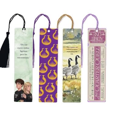 Imagem de Kit 4 Marcadores de Página com Tassel – Amanhecer na Colheita | Saga Jogos Vorazes