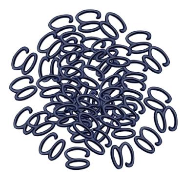 Imagem de simhoa 50 peças de ganchos de corda elástica para pendurar, clipes de suspensão, acessórios de substituição, ganchos para cortinas de chuveiro para toldos, 8 Forma