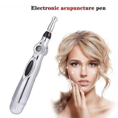 Imagem de Caneta Elétrica Massageadora Acupontos Acupuntura - Meridian Energy Pe