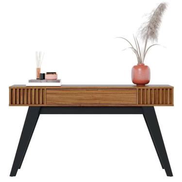 Imagem de Aparador Para Sala De Estar Valerie C05 Noce Milano - Mpozenato