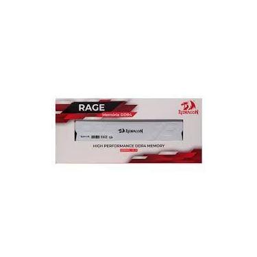 Imagem de Memória ram rage ddr4 16gb 3200mhz branco redragon