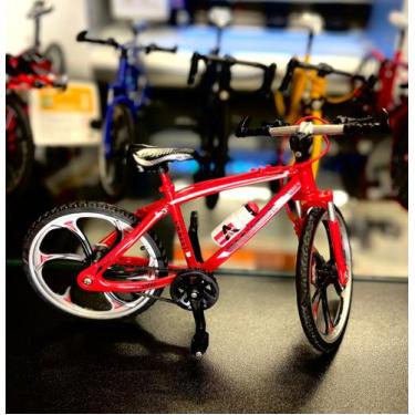 Imagem de Miniatura Bicicleta De metal Modelo,Diecast Metal,Finger Mountain,Bike